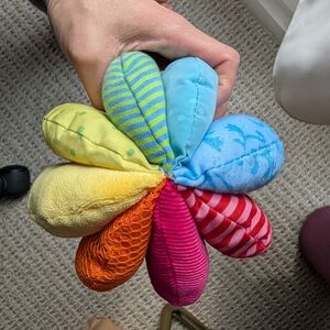 Haba Rainbow Fabric Ball - Montessori Ball Toy